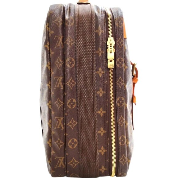 (S6) Authentic Louis Vuitton Travel Bag Satellite 53 Brown Monogram Luxury Vinta - Picture 2 of 9